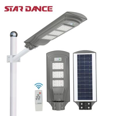 China ROAD Combine Manufacturer ABS Track Road Light 20w 40w 60w Solar Power LED Street Light for sale