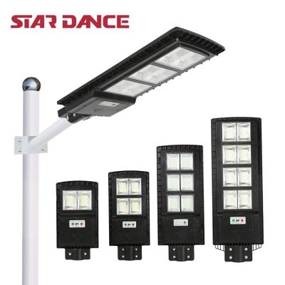 China ROAD High Bright Outdoor Luminarias Alumbrado Publico 30w 60w 90w 120w All In One Solar LED Street Light for sale