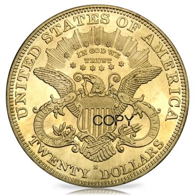 China American brass coins for sale , custom values rare silver gold us world metal coin Te koop