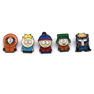 Κίνα Amazon ebay etsy hot sale animation cartoon south park lapel enamel pin badges προς πώληση