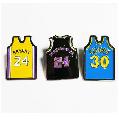 Κίνα wholesale lakers kobe enamel pin badge nba superstar kobe bryant brooch lapel pin with backing card προς πώληση