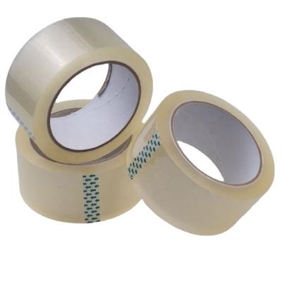 China Office Waterproof Custom Strong Sticky Roll Tape Strength Bopp Color Industry Factory Clear Reflective Transparent Adhesive Tape for sale