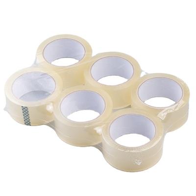 China Free Sample Bopp Adhesive Tape Office Seam Transparent Waterproof Clear Package Waterproof Tape High Strength Sticky Tape for sale