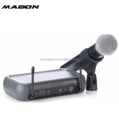 China PGX24 SM58 Handheld Microphone PROFESSIONAL WIRELESS MICROPHONE SYSTEM, PERFORMANCE SPEED WIRELESS MICROPHONE for sale