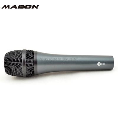 China Handheld microphone e835 wired dynamic cardioid professional vocal microphone e835 wired vocal microphone for sale