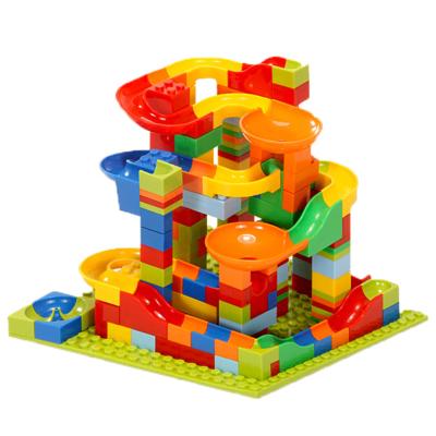 China Building Block Toy 168PCS Sliding Way Multifunctional Children's Small Particles Building Block Pack Slide Puzzle Toys For Children for sale