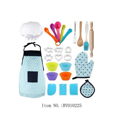 China Pretend Play Hot Sale 19PCS Happy Cooking Game Child Pretend Play Kitchen Toys For Girls for sale