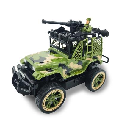 China Wall Climb Hot Sales Wholesale Four Channel Military Remote Control Jeep 4x4 RC Model Car 2 Colors Can Be Chosen for sale