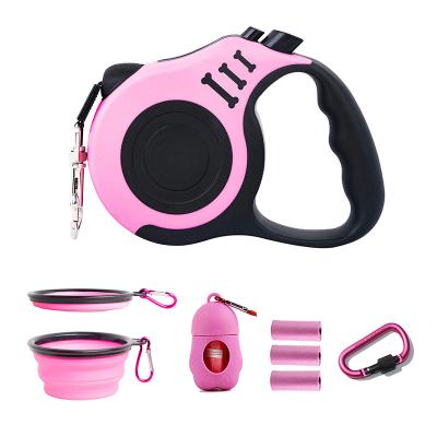 China New Sustainable Hot Selling Automatic Telescopic Pet Traction Dog Walking Set And Related Products for sale