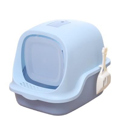 China Modern Viable Foldable Cat Litter Box Included Cat Pot Easy To Clean Including Cat Litter Scoop for sale