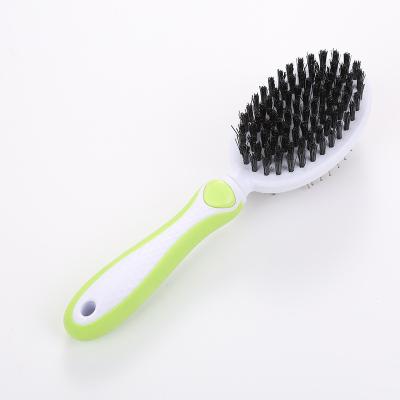 China Dog Lifelike Brush Soothing Rubber Massage Brush For Long Short Haired Dogs And Cats for sale