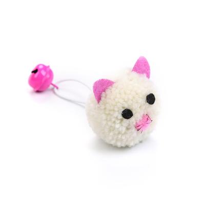 China Viable Key Shape Bell Mouse Plush Toys Cat Products Interactive Pet Toys For Cats Have Fun for sale