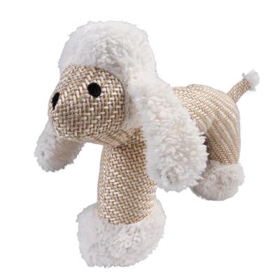 China Viable Sheep Pretend Dog Squeaky Toy Plush Puzzle Pet Toy Interactive Hide And Seek Activity For Dogs for sale