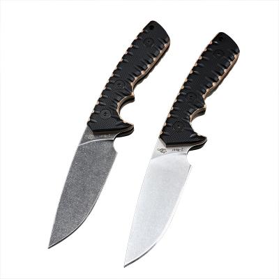 China Survival Tactical Utility Tool Hunting Knife Outdoor Camping Self Defense EDC Fixed Blade Hunting Kinfe Group of Ten for sale