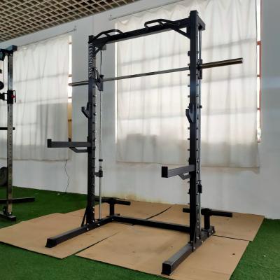 China Adult Fitness Equipment Smith Machine Power Squat Rack Heavy Combo Power Rack for Gym for sale