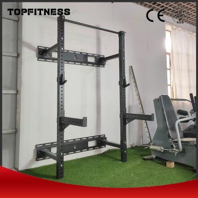 China Manual Power Source Wall Mounted Squat Rack for Unisex Gym Fitness Equipment Unisex for sale