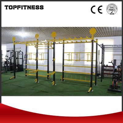 China Functional Fitness Strength Training Trainer Machine with Adjustable Steel Squat Rack for sale