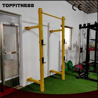 Cina Fitness Barbell Rack Gym Rack Power Rack Squat con disegno ripiegato ripiegato in palestra in vendita