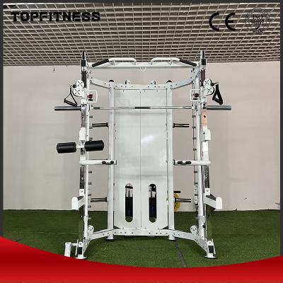 Chine Multifonctionnel tout-en-un entraîneur Smith machine squat rack avec option de personnalisation à vendre