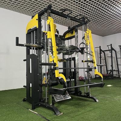 China Smith Machine Equipment Fitness Comprehensive Training Device Gym Smith Machine Squat Rack for sale