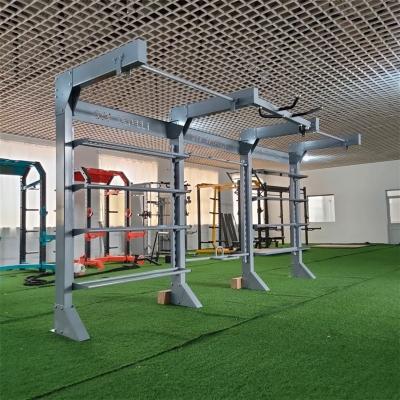 China Multi Home Gym Equipment Power Rack met 2 lagen verf en zwaar staal Te koop