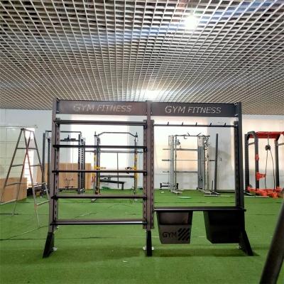 China RoHS-zertifizierte kommerzielle Fitness-Studio-Krafttraining Barbell Rack für Rückenübungen zu verkaufen