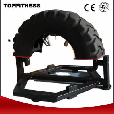 China Gym Strength Rubber Fitness Training Tire Flip Machine for The Whole Body Space-saving for sale