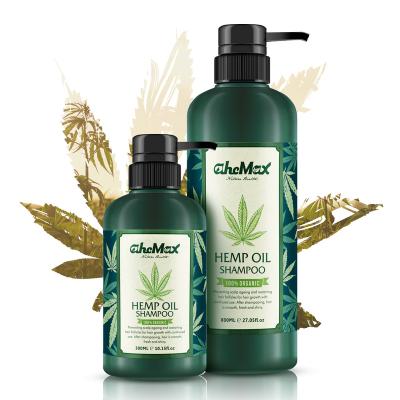 China Private Label CBD Hair Care Set 100% Hemp Shampoo Pure Hemp Oil Hair Treatment Shampoo Anti-itching for sale