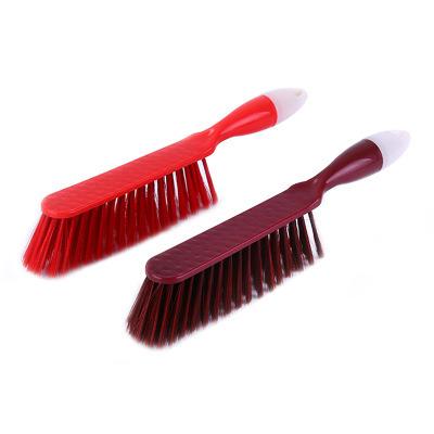 China Viable Quality Fine ABS Nylon Bristle Thickened Long Handle Bed Dust Sweeping Brush for sale