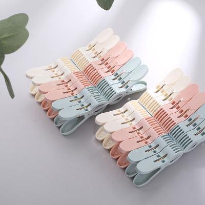 China Modern original plastic shirt use clips supplier tablecloth spring hanger hair clips for sale