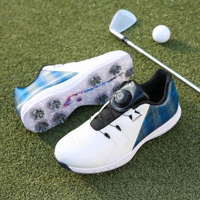 China Fashion\High Quality Professional Leather Foot Breathable Non-Slip Comfortable\Durable\Breathable\Lit Joy Golf Shoes Men Outdoor Sports Golf Shoes for sale