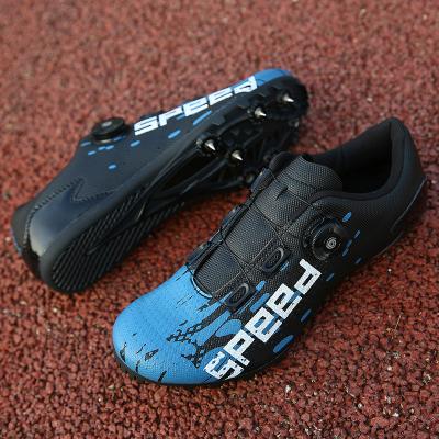 China New Plastic Running Outdoor Shoes Non-slip Breathable Lightweight Track And Field Shoes Nailed Shoes For Men for sale