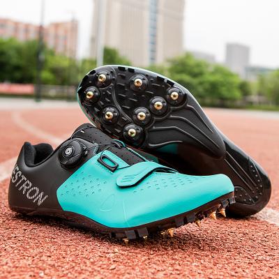 China New breathable high-end plastic field and track lightweight non-slip shoes nailed shoes running shoes for men for sale