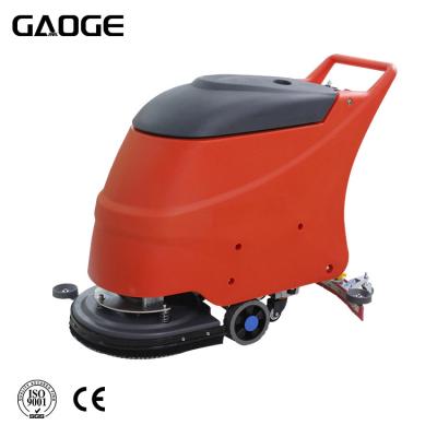 China A2 Electric Hand Push Scrubber Gaoge Factory Price 21 Inch Commercial Cleaning Equipment Walk-Behind Electric Rope Hand Push Floor Scrubber Dryer for sale