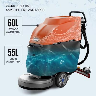 China New Design A1 Gaoge Hotels Floor Scrubber Cleaning Machine With CE Certificate for sale