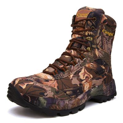 China EVA Zapatos High Quality Waterproof Camouflage Combat Boots Outdoor Military Tactical Men Training Hiking Shoes Sports Hunting Boots for sale