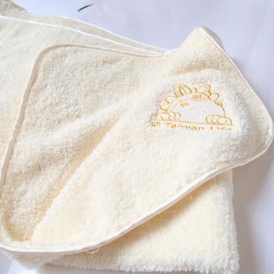 China Ultra Soft QUICK DRY Microfiber Hooded Towel For Kids With Custom Embroidery Logos for sale