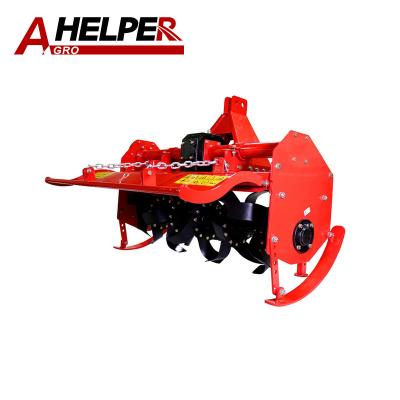 China European Standard Farms 1.4m Heavy Duty Side Gear Rotary Cultivator Factory Price for sale