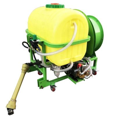 China Farms Four-wheel Tractor With Mist Sprayer Orchard Insect Removal Machine Wind Powered Agricultural Fruit Tree Sprayer for sale