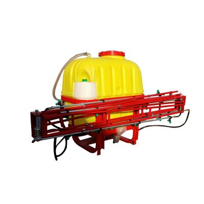 China High Quality Hotels Farm Machinery Tractors Mounted Farmland Folding 1000l Hydraulic Boom Sprayer for sale