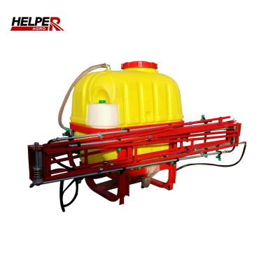 China High Quality Hotels Agricultural Tractor 3 Point Mounted Farmland Power 500L Tank Boom Sprayer for sale