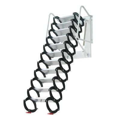 China Folding Ladders Wall Indoor Outdoor Retractable Ladder Foldable Step Stairs for sale