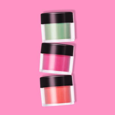 China Personal Use for DIY and Nail Art for Nail Salon Temperature Change Gradient Color Chrome Pigment Diping Quick Dry Powder for sale