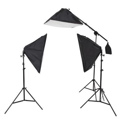 China Four-lamp studio light box soft light box LX532132735528A small studio photography soft light set portable combination photography for sale