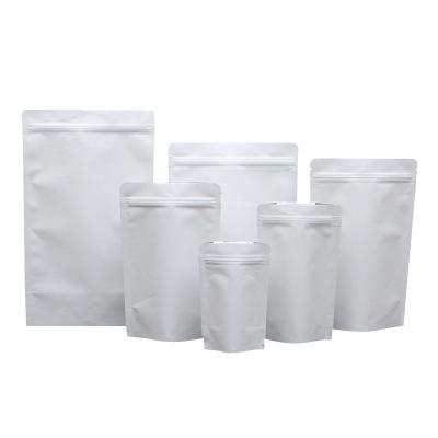 China Customized Recyclable Cheap White Disposable Kraft Paper Oil Proof Paper Bag Packaging for sale