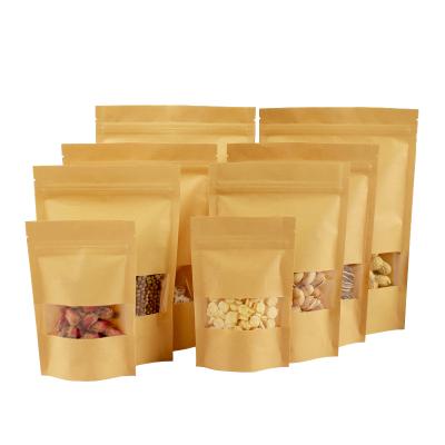 China Recyclable 320 Micron Size 30 * 40 + 5 Paper Bag Supermarket Customize Bags For Boutique Recycled Kraft Paper Bag for sale