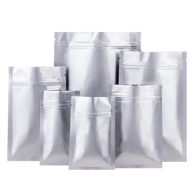 China Moisture Proof Stand Up Zipper Foil Bags Food Grade Aluminum Materials Keep Fresh Waterproof Aluminum Foil Bag for sale