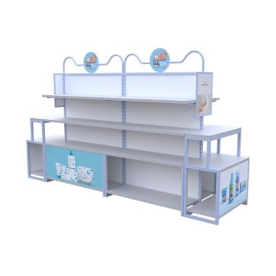 China Good price BeautifulRack single-sided store shelf for sale maternal and child store customized simple and beautiful display for sale