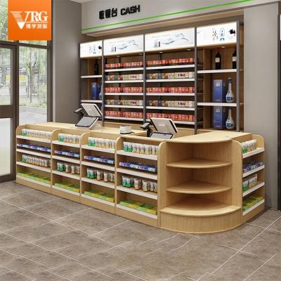 China The new design single-sided supermarket purchase checkout counter mail checkout cash register checkout counter for sale