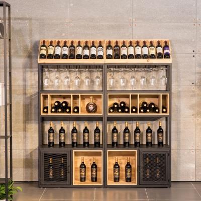 China Hot-selling Large storage space living room wine storage display cabinet European-style multi-function for sale